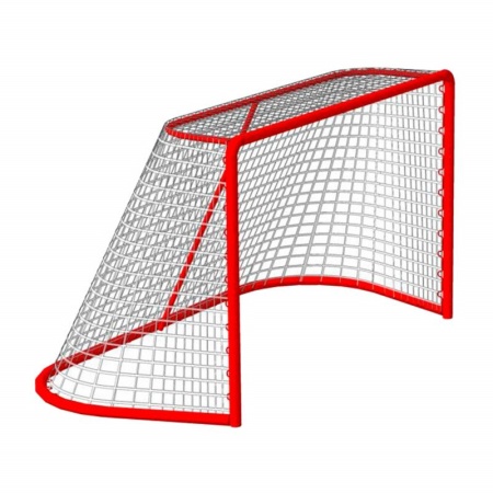 Купить Сетка хоккейная на ворота 1,22мх1,83мх0,5мх1,15м, нить 3,5 мм, узловая в Бузулуке 
