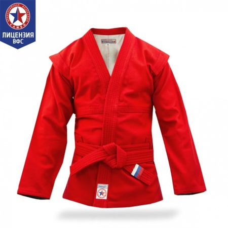 Купить Куртка для самбо "Атака" ВФС (подкладка, пояс)  р 36-48 в Бузулуке 