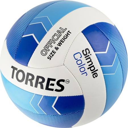 Купить Мяч волейбольный Torres Simple Color любительский р.5 в Бузулуке 